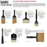 Liquitex Professional Freestyle Large Scale Brush, Paddle 2-inch