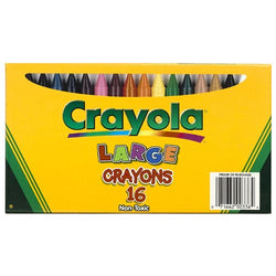 CRAYOLA LLC CRAYOLA LARGE SIZE CRAYON 16PK (Set of 12)