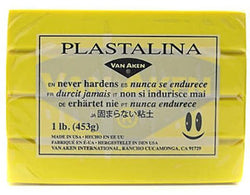 Van Aken Plastalina Modeling Clay (Yellow)