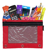Back To School Bundle Pack | School Supplies Bundle Pack For Kids | Back To School Kit With Notebook, Crayons, Glue Sticks, Pink Erasers, Pencils, Pens, Calculator, Ruler, Highlighter Marker & More