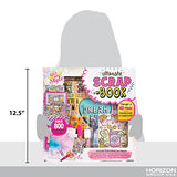 Just My Style Ultimate Scrapbook by Horizon Group USA, DIY Scrapbook Journal Kit, Included Scrapbook, Stickers, Pen, Scissors, Glue Stick, Gemstones & More