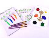 Mont Marte Watercolor Art Set with Brushes, Paper, Plette