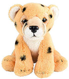 Wildlife Tree 5 Inch Stuffed Cheetah Cub Zoo Animal Floppy Plush