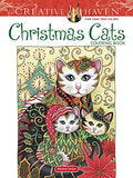 Creative Haven Christmas Cats Coloring Book (Creative Haven Coloring Books)