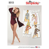 Simplicity Women's Bodysuit Sewing Patterns, Sizes XS-XL