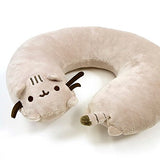 GUND Pusheen Cat Plush Stuffed Animal Travel Neck Pillow, Gray, 11"