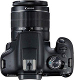 Canon EOS 2000D / Rebel T7 DSLR Camera w/ 18-55mm F/3.5-5.6 III Lens + SanDisk 32GB SD Card + Flash + More