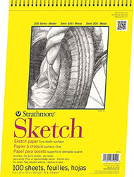 Strathmore 350-9 300 Series Sketch Pad, 9x12, 100 Sheets-New