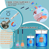 Resin Mixer, Handheld Battery Epoxy Mixer for Minimizing Bubbles, Epoxy Resin Mixer, Resin Stirrer for Resin, Silicone Mixing, DIY Crafts Tumbler