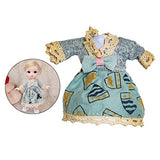 F Fityle Vintage 16cm Princess Girl Doll Dress Clothes Suit for 1/12 BJD Doll Casual Matching Garments Dress up Clothing Accessory Kids Toys - Type B