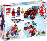 LEGO Marvel Spidey and His Amazing Friends Miles Morales: Spider-Man’s Techno Trike 10781 Building Kit; Miles Morales Set Makes a Fun Gift Idea for Kids Aged 4+ Who Love Super-Hero Play (59 Pieces)