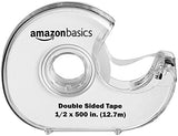AmazonBasics Double-Sided Tape - 6-Pack