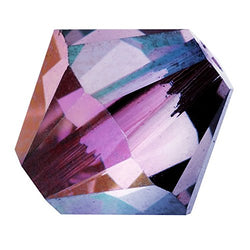 Swarovski Crystal, 5328 Bicone Beads 4mm, 24 Pieces, Crystal Lilac Shadow