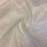 Striped Crystal Organza Printed Lines Fabric Sparkle Shiny Crafts Decorations 60" Wide by The