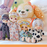 XiDonDon Cute Pajama Set for Ob11,Molly,1/12BJD Doll Clothes Doll Accessory Clothing (Multicolor2)