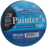 BAZIC Painter's Masking Tape, 30 Yards, Blue