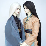 1/3 BJD Wig Hair Super Doll Bjd Wig Fashion Boy Man Ancient Costume Style Doll Straight Mohair Hair Wig