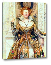 The White Devil by John Collier - 8" x 10" Gallery Wrap Giclee Canvas Print - Ready to Hang