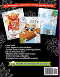 Red, White, and Panda: An Educational Red Panda Coloring Book for Adults and Children