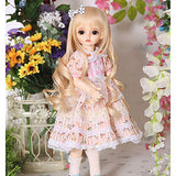 HGFDSA BJD Doll Clothes Fashion Design Handmade Dress for 1/4 SD Dolls DIY Toys for Girl Doll - No Doll,A