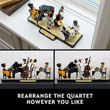 LEGO Ideas Jazz Quartet 21334 Building Kit; Build-and-Display Model for Adults with a Passion for Music (1,606 Pieces)