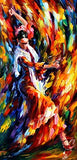 Flamenco Painting Dancer Wall Art On Canvas By Leonid Afremov Studio - Flamenco Dancer