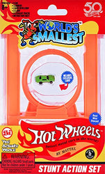 World's Smallest Hot Wheels Stunt Action Set