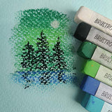 BRUSTRO Artists' Soft Pastels Set of 24