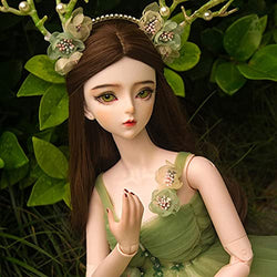 BJD Dolls 1/3 SD Fashion Action Figures Ball Jointed DIY Makeup Toys Full Set 60 cm Handmade Collection Dolls Exquisite Birthday Gifts for Friends
