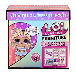 LOL Surprise Furniture Chill Patio with Dawn Doll and 10+ Surprises, Doll Patio Furniture Set, Accessories