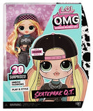 LOL Surprise OMG Skatepark Q.T. Fashion Doll with 20 Surprises – Great Gift for Kids Ages 4+