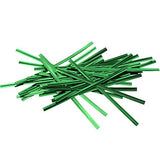 Sago Brothers 1200pcs 4'' Metallic Twist Ties - 6 Colors