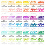 Arteza Alcohol Brush Markers, Set of 36 Colors, Deco Tones, Medium Chisel & Brush Tip, Art Supplies for Drawing & Sketching