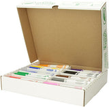 Crayola 200 Ct Fine Line Markers, 10 Assorted Colors (58-8210)
