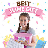 Original Stationery Fluffy Slime Kit for Girls Everything in One Box to Make Ice Cream Slimes, Make Fluffy, Butter, Cloud & Foam Slimes!