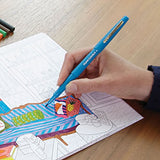 Paper Mate Flair Felt Tip Pens, Medium Point (0.7mm), Blue, 12 Count
