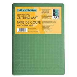 Art Alternatives Cutting Mat Green/Black 9X12