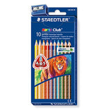 Staedtler Jumbo Colored Pencils, 4mm. Box of 10 (128NC10)
