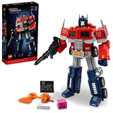 LEGO Optimus Prime 10302 Building Set for Adults; Build a Collectible Model of a Transformers Legend (1,508 Pieces), 11.1 x 18.9 x 3.58 inches