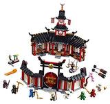 LEGO NINJAGO Legacy Monastery of Spinjitzu 70670 Battle Toy Building Kit Includes Ninja Toy Weapons and Training Equipment for Creative Play (1,070 Pieces)