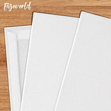 Painting Canvas Panel Multi-Pack, 6x6, 8x10, 12x12, 12x16 Inch, Set of 24, Blank Art Canvases for Acrylic & Oil Painting, 100% Cotton