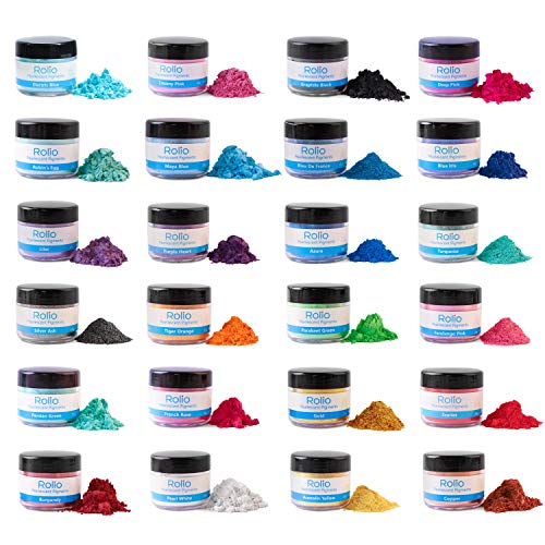 Shop Rolio Mica Powder - 24 Colors x 10g/0.35 at Artsy Sister.