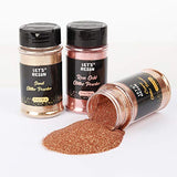 LET'S RESIN Metallic Fine Glitter Powder, 3 Colors Sequins Craft Glitter with Shaker Lid, Polyester Epoxy Glitter for Resin, Slime, Tumblers, Painting Arts, Nail Art