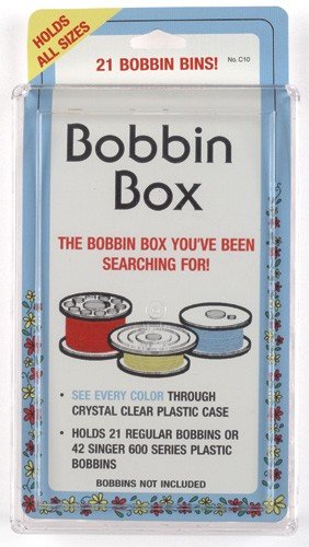 Dritz Bobbin Box - 4 X 6 X 1.25 Inches