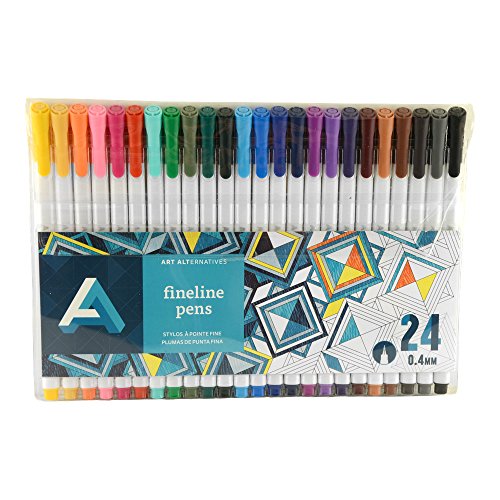Art Alternatives Fine Liner Pen Set/24