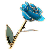 ZJchao Gifts fro Her Women 24K Gold Rose Made from Real Fresh Long Stem Roses Flower, Great