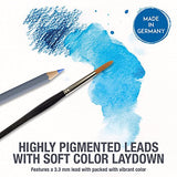 Faber-Castell Creative Studio Goldfaber Aqua Watercolor Pencils - Tin of 12 Colors