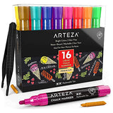 Arteza Chalk Markers Bundle, Painting Art Supplies for Artist, Hobby Painters & Beginners