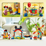 LEGO Disney Mickey and Friends – Mickey, Minnie and Goofy’s Fairground Fun 10778 Building Toy Set for Preschool Kids, Girls, and Boys Ages 4+ (184 Pieces)