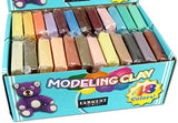 Sargent Art Modeling Clay Assorted 48 Counts, Non-Hardening and Individually Wrapped, Long Lasting & Non-Toxic, Safe for Kids